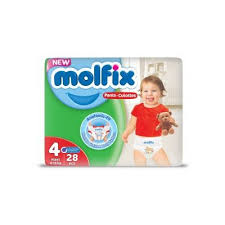 Molfix Pant Maxi Size 4 9-15Kg 28 Pieces